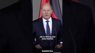 Neuwahlen rücken näher Scholz beantragt Vertrauensfrage [upl. by Eskill]