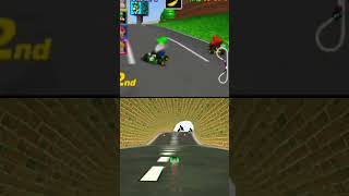 SuperTuxKart  Retro Track Comparison N64 Luigi Raceway amp Emule Track by lls3754 shorts short [upl. by Par154]