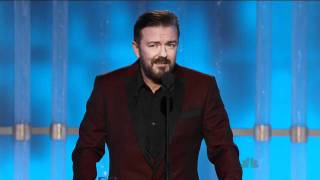 Golden Globes 2012  Ricky Gervais Opening Monologue [upl. by Rus169]