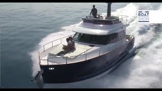 ENG AZIMUT MAGELLANO 43  Motor Boat Review  The Boat Show [upl. by Georgy]