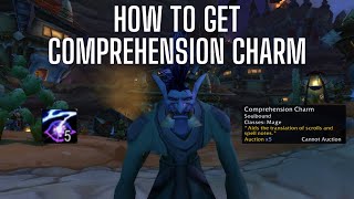 How to get Comprehension Charm World of Warcraft Season of Discovery [upl. by Dranik596]