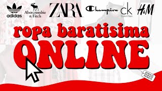 ropa de marca extremadamente barata online dónde comprar [upl. by Marlin]