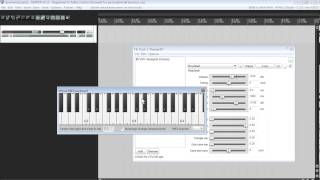 REAPER  How to use Virtual MIDI keyboard [upl. by Laitselec]