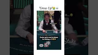 Bro Really Just Said HAHAstake blackjack roulette shorts short viral casino slots [upl. by Antoni]