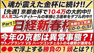 日経新春杯 2024【予想】今年の京都は異常事態？！サトノグランツ VS ハーツコンチェルトの４歳勢が激突も！〇〇で浮上する勝負の１頭とは？！ [upl. by Belen]