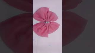 Diy bows✨😍hairstyle diy diybows shorts [upl. by Eldreeda]