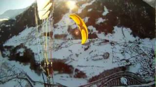 Crazy acro paragliding in Verbier with swiss pilots [upl. by Lizbeth]