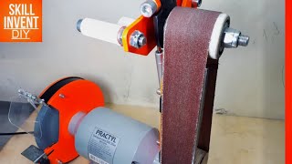 How To Make a Belt Grinder  DIY Belt Sander [upl. by Rexfourd564]