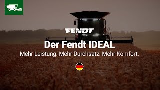 Fendt Mähdrescher  Der Fendt IDEAL  Mehr Leistung Mehr Durchsatz Mehr Komfort  Fendt [upl. by Attehcram]