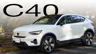 Volvo C40 Review  THE BEST LOOKING VOLVO [upl. by Eden518]