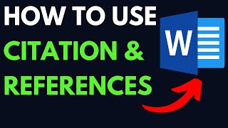 How To Add Citations amp References In Microsoft Word [upl. by Acimehs]