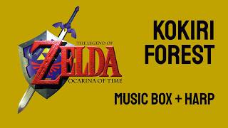 Kokiri Forest  The Legend of Zelda  Ocarina of Time Relaxing Music for Sleeping  Music Box Cover [upl. by Clinton]