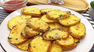 Knusprige Kartoffeln mit Parmesan im Ofen Ein einfaches und leckeres Rezept [upl. by Enelyw834]