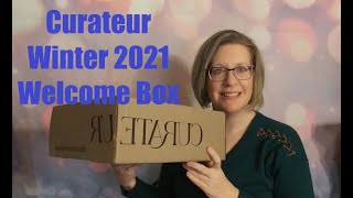 Curateur Winter 2021 Welcome BoxAll I can say is WOW [upl. by Keynes137]