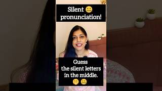 Silent Letters in English Pronunciation for Doubt Salmon Aisle amp More ytshortsindia yt english [upl. by Doley]