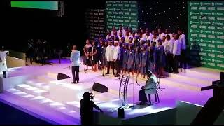 UL Choristers perform Mandela Mohale by Lehlomela Tente [upl. by Nerin]