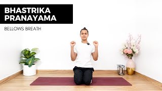 Bhastrika Pranayama Bellows Breath Step by Step  Bodsphere [upl. by Liman]