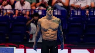 Caeleb Dressel Helps US Mens 4x100 Medley Relay Win Silver Medal at Paris Olympics Aug 4 2024 [upl. by Filahk]