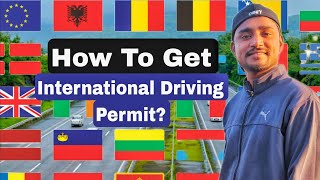 How to get International Driving Permit In India 2024  International Drivers Association [upl. by Rebmetpes]