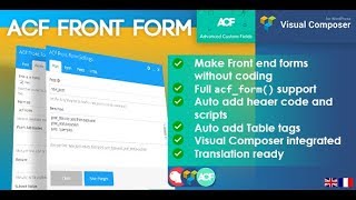 ACF Front Form Demo [upl. by Karas]