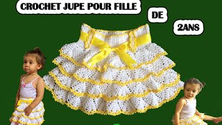 كروشيه فستان او جيب اطفال How to crochet a baby shirt part01 [upl. by Rehctelf]