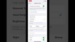 How to increase iPhone volume and sound quality for headphones iphonetricks soundquality iphone [upl. by Eddie205]