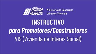 Video Instructivo Promotor Constructor  VIS [upl. by Kampmann431]