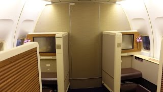 Thai Airways First Class Bangkok to Sydney [upl. by Goodden]