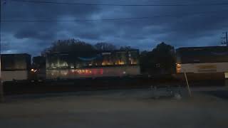 BNSF Northbound Intermodal Train at La Crosse WI 101324 [upl. by Hcelemile]