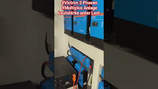 Victron Multiplus 3 Phasen unter Last [upl. by Zacks]