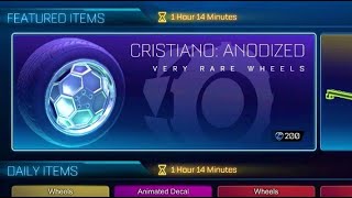 FINAL CHANCE CRISTIANO ANODIZED For Everyone In Rocket League [upl. by Scarlet]