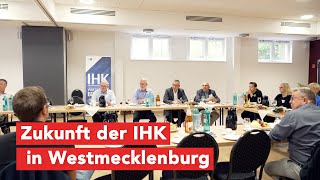 Klöntörn in Grevesmühlen  IHK zu Schwerin wirbt für Wahlen zur Vollversammlung in den Regionen [upl. by Gombosi113]