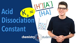 Acid Dissociation Constant Ka and pKa ALevel Chemistry [upl. by Anselme]