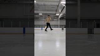 Competition week loop skating ice dance figureskating [upl. by Ibur]