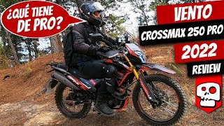 Vento Crossmax 250 Pro reseña  Los 10 PUNTOS a considerar  Alets Go [upl. by Sylado]