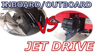 Jet Drive Boats VS InboardOutboard Stern Drive or IO [upl. by Kcuhc873]