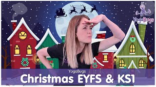 YogaBugs  KS1 Christmas Yoga Story  Kids Yoga [upl. by Kela299]