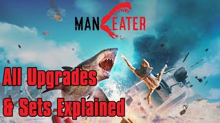 Maneater  All Upgrades amp Sets Explained [upl. by Aniraad679]