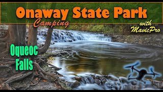 Ocqueoc Falls  Camping Onaway State Park [upl. by Jecho238]