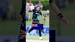 Top 10 Bowlers with most wickets in Cricket 🏏 history cricket trending Top10 informationof10 [upl. by Jardena]