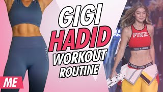 TRYING GIGI HADIDS WORKOUT ROUTINE [upl. by Charteris]