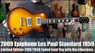 This 50 Year Anniversary Epiphone 1959 Les Paul Standard is cool [upl. by Elicia]