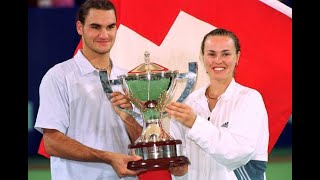 HingisFederer vs SelesGambill HC 2001 Highlights [upl. by Kaye781]