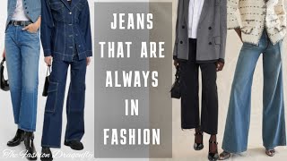 JEANS THAT ARE ALWAYS IN FASHION STYLISH LOOKS THE BEST [upl. by Naida]