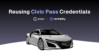 Civic Demo  Get a Civic ID Verification Pass and Reuse it on Supporting Platforms ft Rentality [upl. by Nidorf859]