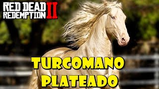 Como conseguir el caballo TURCOMANO PLATEADO en Red Dead Redemption 2✔️ [upl. by Nostrebor]