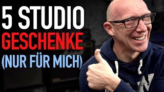 5 Dinge fürs Studio die ich mir selber schenke  Tutorial  RecordingBlog [upl. by Addiego]