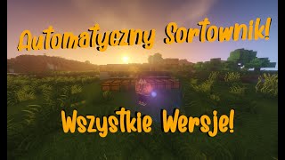 AUTOMATYCZNY SORTOWNIK ITEMÓW W MINECRAFT [upl. by Velvet]