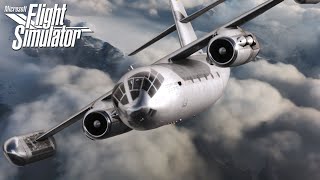 Microsoft Flight Simulator  Dornier Do 31  Extreme Weather  Alaska [upl. by Elga]