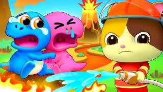 Dinosaur Rescue Team  Dinosaur Song  Animal Song  Nursery Rhymes  Kids Songs  BabyBus [upl. by Pierro]